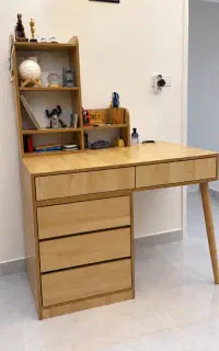میز تحریر و کتابخانه MDF