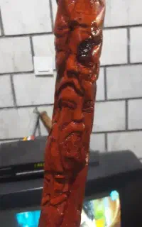 عصا کنده کاری شده