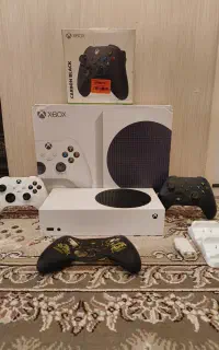 xbox series s 512 دو دسته با بازی