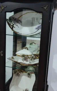 بوفه چوبی سالم آینه دار