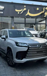 لکسوس LX600 پلاتینیوم داخل قرمز با رینگ 22مدل 2025