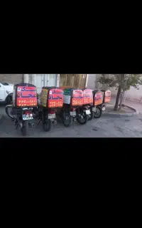 7 نفر نیروی آقا با موتور/ تمام وقت و پاره وقت
