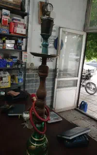 قلیان چوبی