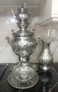 سماور گازی قلم کاری نگار