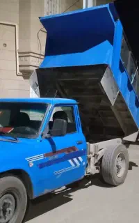 فروش وحمل شن وماسه وآجر با نیسان کمپرسی