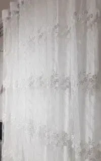 ۲ تا پرده پانچ نو،تازه دوخته شده