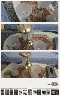 لوستر سه شعله