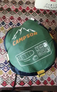 کیسه خواب CAMPSOR و شلوار کوهنوردی داخل پشم خارجی
