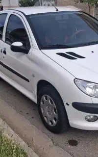 پژو۲۰۶ v8 موتور بزرگ مدل ۹۶ تمام رنگ