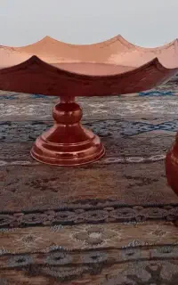 دو عدد قندان مسی اصل  و زنجان به فروش می‌رسد