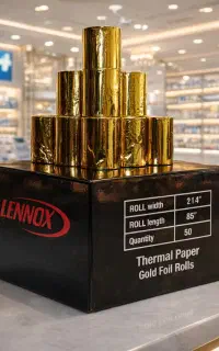 کاغذ رول حرارتی هانسول کره ۵۰ متری مخصوص داروخانه