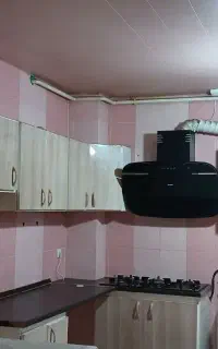 کابینت فلزی هود سینک و شیر