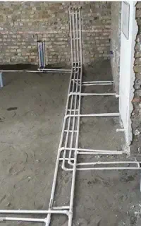خدمات لوله کشی pvc ساختمان