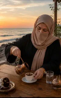 فال قهوه مراکشی و سرکتاب ترکیبی