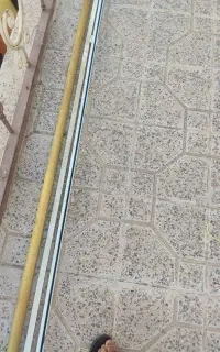 چوب پرده طلایی ۴متر