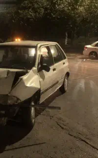 پراید هاچبک کره ای مدل ۷۵ تصادفی