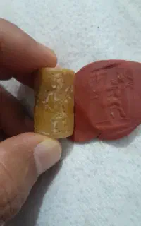 لول قدیمی باستانی، پادشاه در حال مبارزه بااهریمن