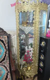 بوفه برنز میز ال دی دی طرح طاووس