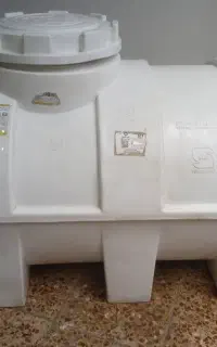 تانکر سفید افقی ۷۵۰لیتری
