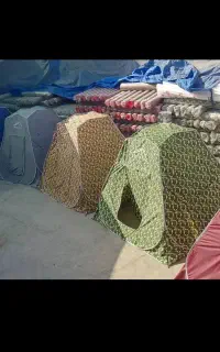 چادر استارتنت مسافرتی زیپ ستاره فلزی اسکان اظطراری