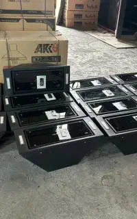هود توکار کف شیشه موتور فلز ترموگارد دار