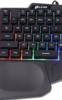 کیبورد گیمینگ ایلون مدل GK104   سیم  نورپردازی RGB