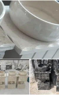 روشویی تمام سنگ کد۸