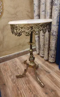 میز تلفن برنز