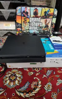 ps4 slim 2216A 1tra آکبند کپیخور+کیف و هدفون
