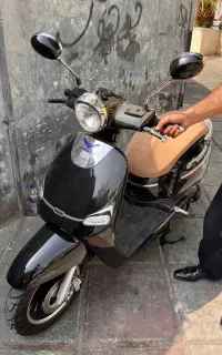 موتور 150مشکی براق  مدل 1403 پنج هزار تا کار کرده