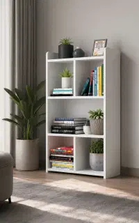 کتابخانه قفسه ایستاده کاربردی و اقتصادی