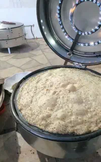 تنور صدفی برای پخت نان تنوری و محلی