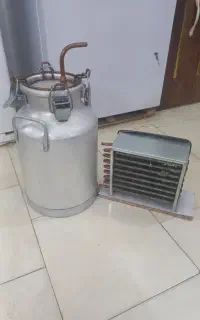 عرق گیر خانگی رادیاتوردار تمام مسی