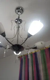 دوعدد لوستر مناسب اتاق و حال پذیرایی
