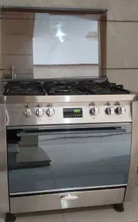گاز فر تمام استیل تکنو ایتالیایی در حد نو نو