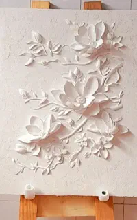 تابلو گل برجسته