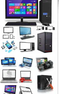 تعمیرات کامپوتر و لپتاپ و نصب ویندوز شبکهit
