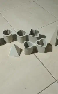قالب شمع دسته دوم
