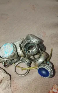 انگشتر نقره ای