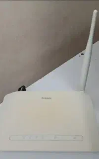 مودم +dlink ADSL2 بهمراه کابل تلفن و شبکه