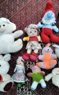 انواع عروسک پارچه ای