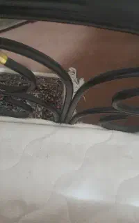 تخت خواب یکنفره فرفورژه