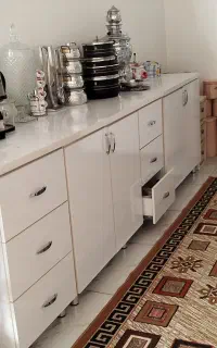 کابینت آشپزخانه خانه در حد نو زیاد استفاده نشده
