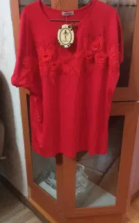 بلوز نخی گلدوزی نو