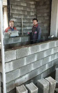 بنایی،کاشیکاری،سنگنما،سیمانکاری،بازسازی