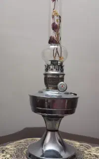چراغ گردسوز برنجی قدیمی