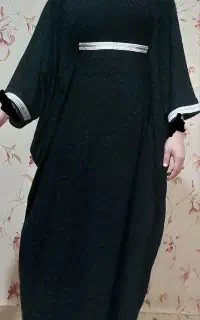 مانتوعبایی کفتان لمه مشکی