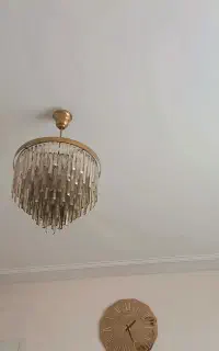 لوستر کریستالی مدل آینه ای