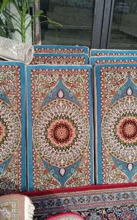 ۴تخته ۹ متری ۱۰۰ شانه تراکم ۳۰۰۰و ۱۱ عدد پشتی