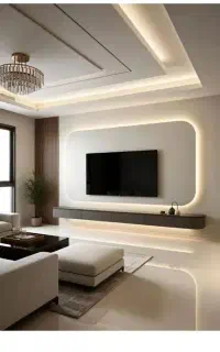 انواع دکوراسیون داخلی کناف و میکروسمنت  اقساط